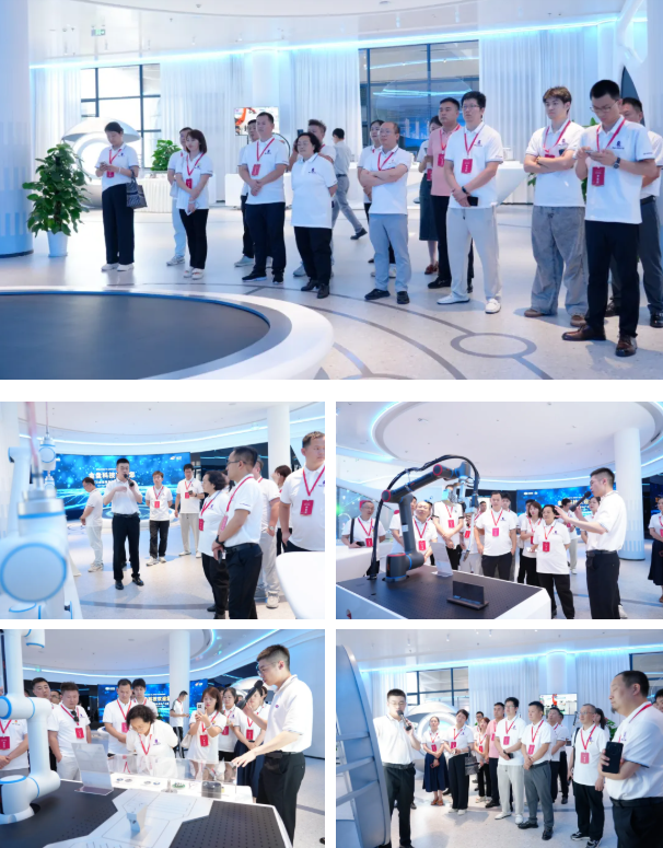 黄鹤之星领航班参访武汉金盘科技