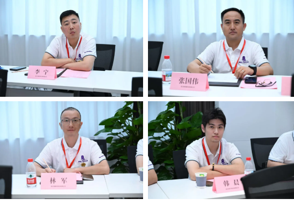 黄鹤之星领航班参访武汉金盘科技